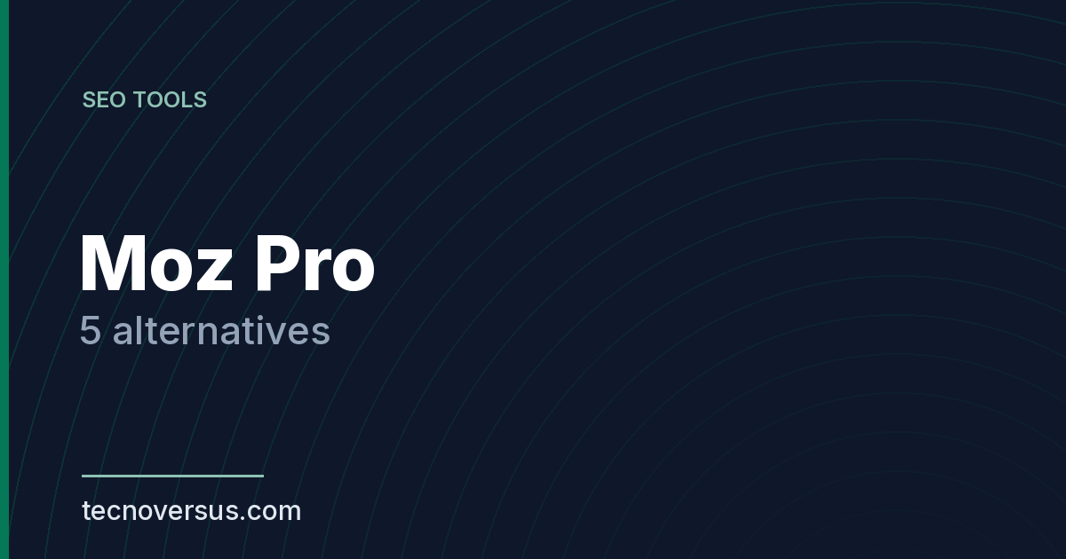 Top Moz Alternatives for Small Business: From $29.90/mo illustration